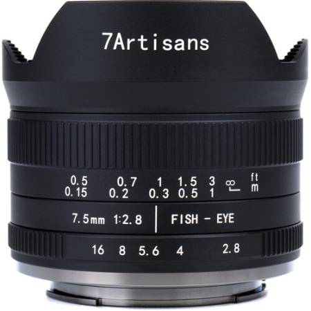 7Artisans 7.5mm F2.8 Mark II APS-C - obiektyw stałoogniskowy